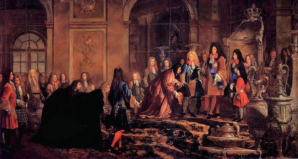 Ludwig XIV in Versailles
