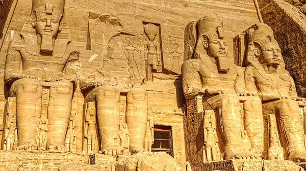 Ramses II - Tempel von Abu simbel