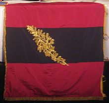 Flagge Buschenschaft schwarz-rot-gold