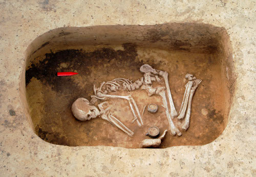 Hockergrab aus der frühen Bronzezeit