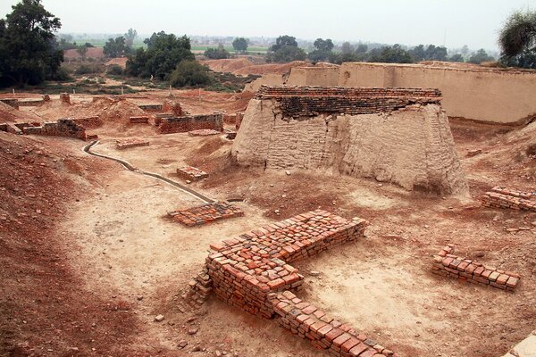 Ausgrabungen in Harappa Harappa Kultur