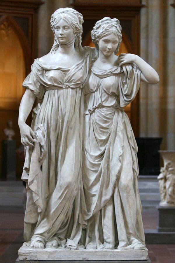 Schadow: Prinzessinnengruppe Luise und Friederike