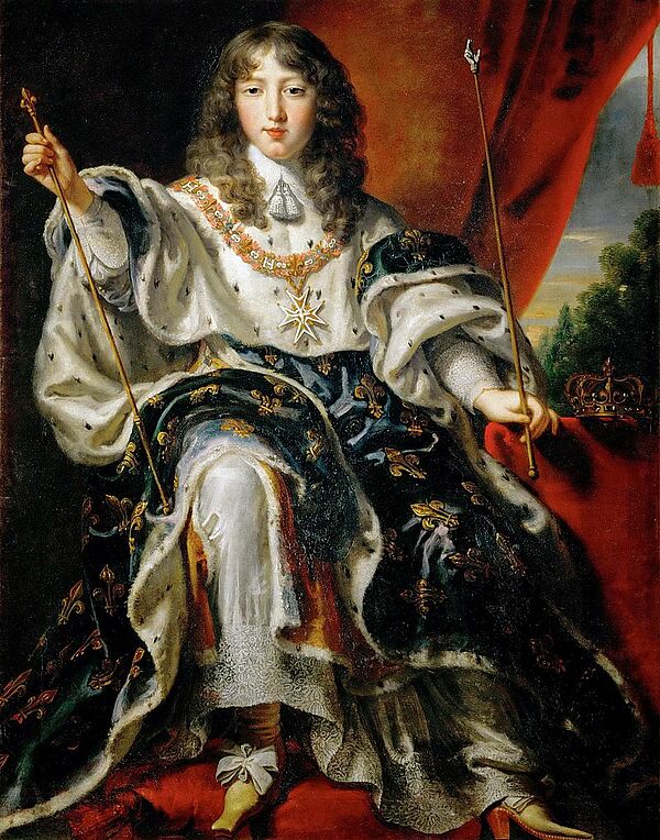 Ludwig XIV als Zehnjähriger