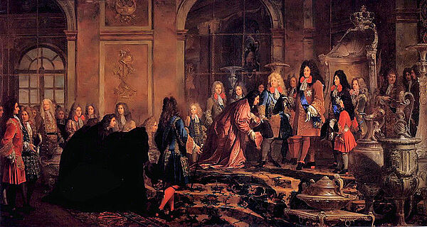 Ludwig XIV in Versailles