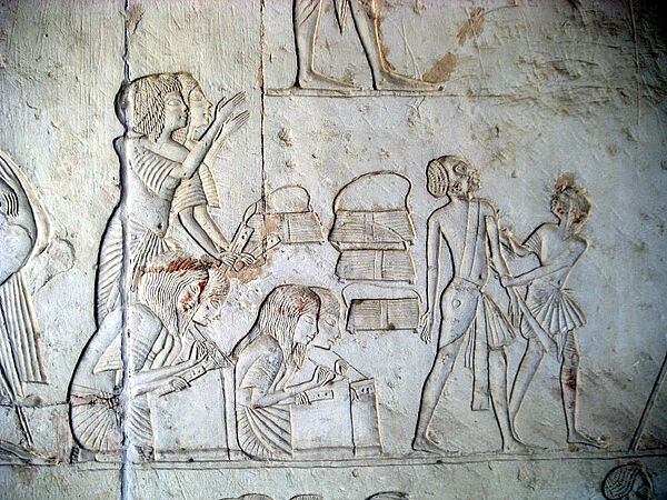 Abbildung Schule im Alten Ägypten