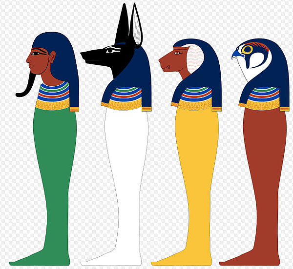 Die vier Horussöhne