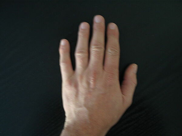 Hand - Zählen mit den Händen