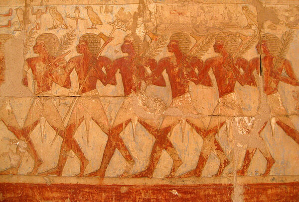 Gemälde ägyptische Soldaten