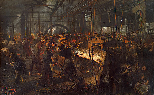 Fabrikarbeit im 19. Jahrhundert