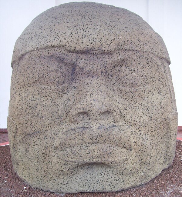 Riesenkopf aus Tres Zapotes Tres Zapotes