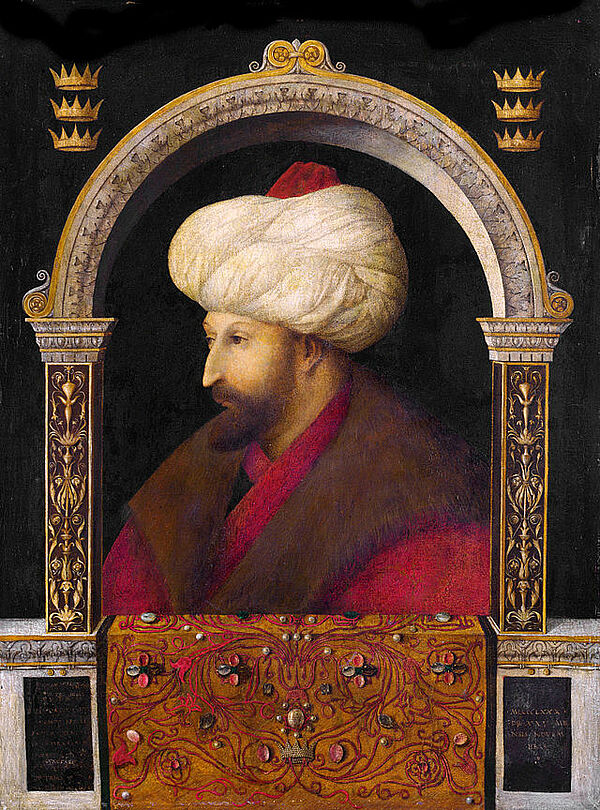 Der osmanische Sultan Mehmed II