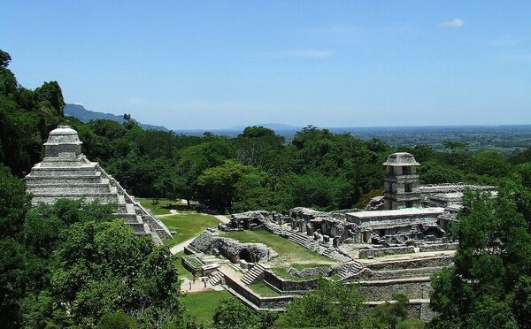 Palenque Ruinen