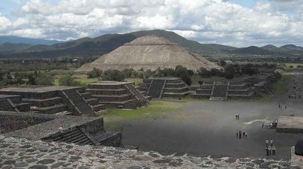 Pyramiden in Teotihuacan Teotihuacan: Pyramide