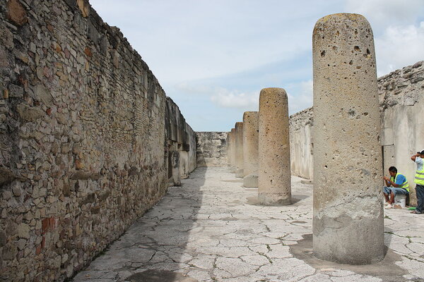 Saal der Säulen in Mitla