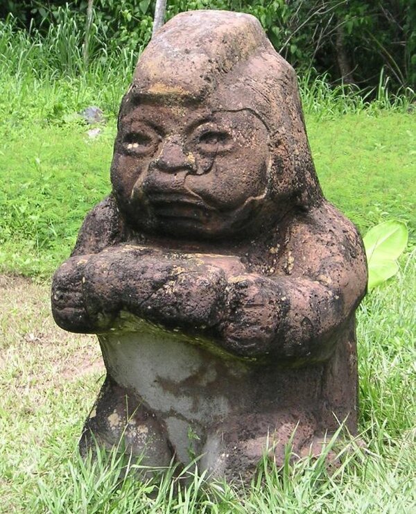 Skulptur aus La Venta Fundstücke aus La Venta