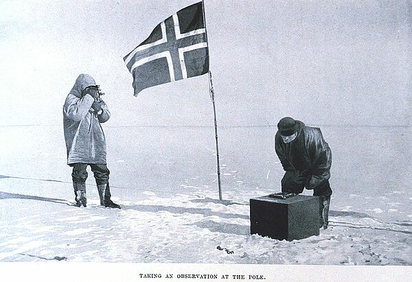 Beobachtungsstation am Südpol