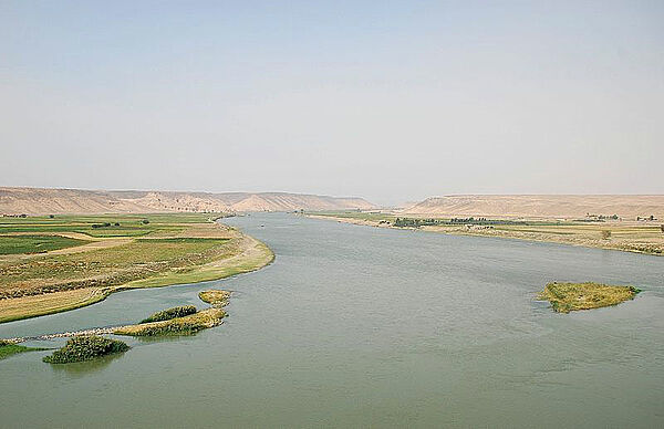 Der Fluss Euphrat