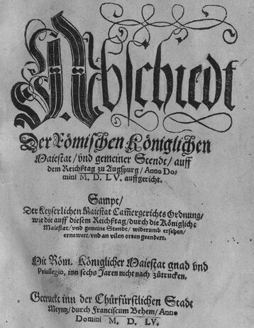 Augsburger Religionsfrieden