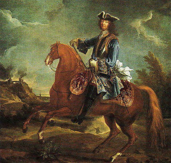Ludwig XIV auf dem Pferd