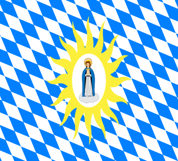 Katholische Liga Fahne der Katholischen Liga