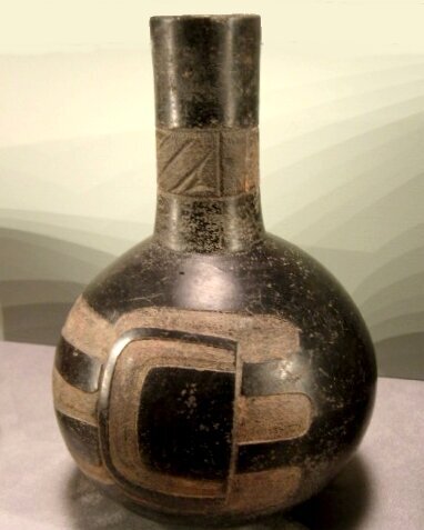Flasche der Olmeken Kunst der Olmeken