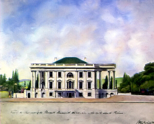 Weißes Haus Washington D.C. 1807