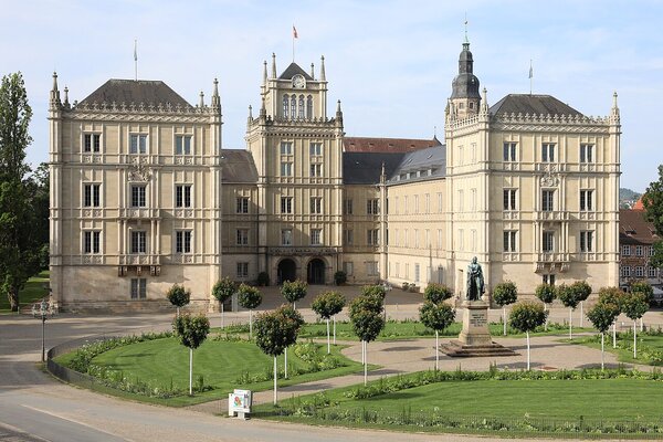 Schloss Ehrenburg in Coburg Neogotische Bauten von Schinkel