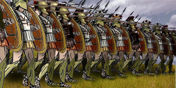 Griechische Phalanx