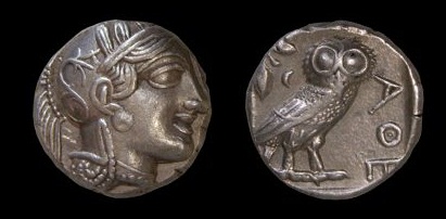 Athenische Münze