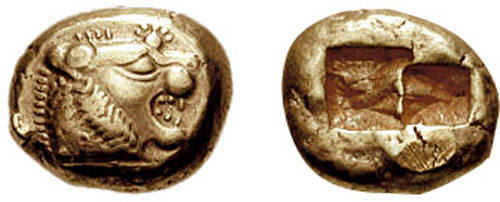 Lydische Münzen