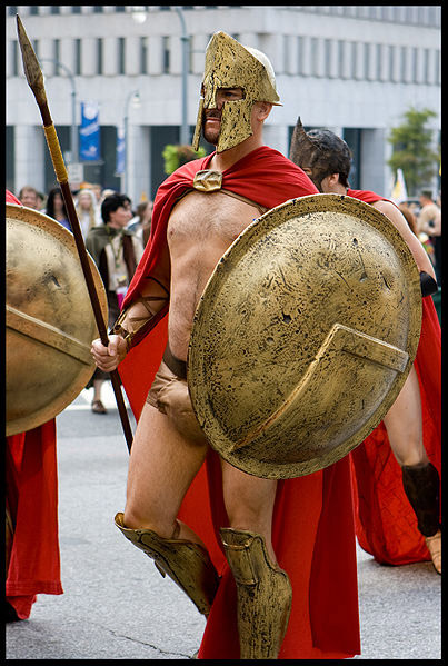 Kämpfer aus Sparta