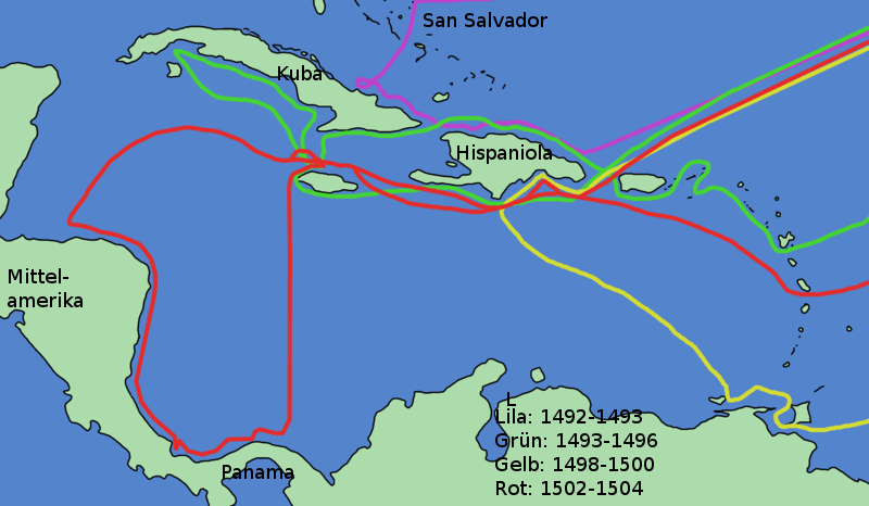 Kinderzeitmaschine ǀ Die Entdeckung Amerikas Kolumbus Erste Reise