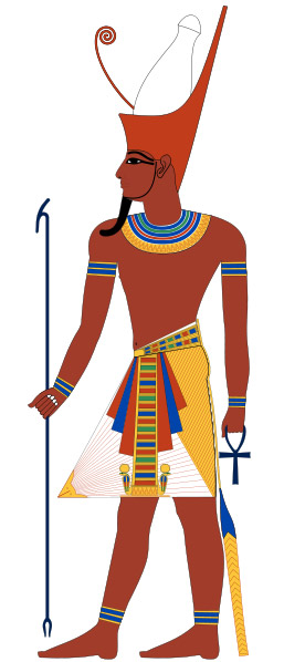 Pharao mit Doppelkrone