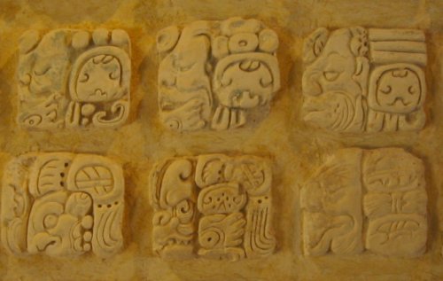 Glyphen der Maya