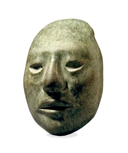 Jademaske der Maya