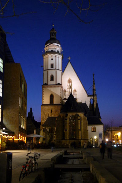 Die Thomanerkirche in Leipzig