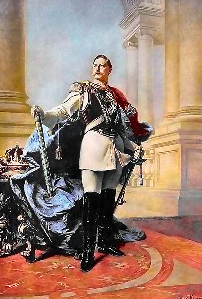 Wilhelm II. im Jahr 1890