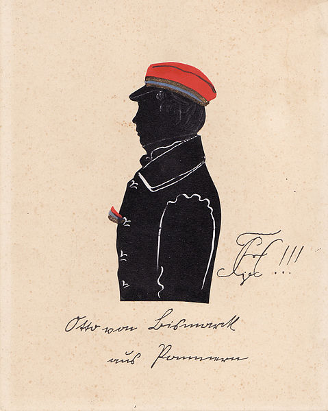 Zeichnung von Otto von Bismarck