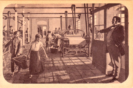 Kinderarbeit in der Fabrik