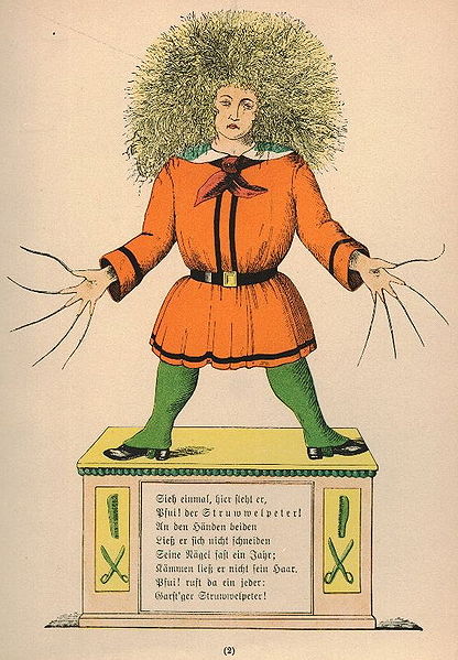 Struwwelpeter Umschlag Buch