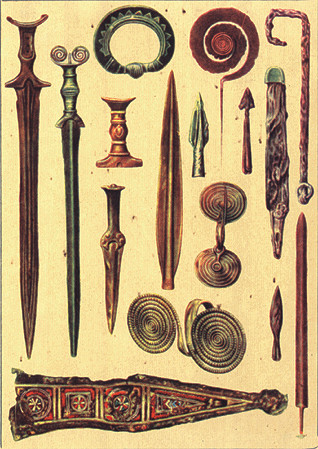 Waffen aus der Bronzezeit