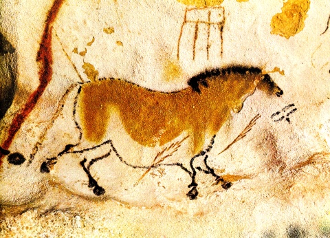 Höhlenmalerei aus Lascaux